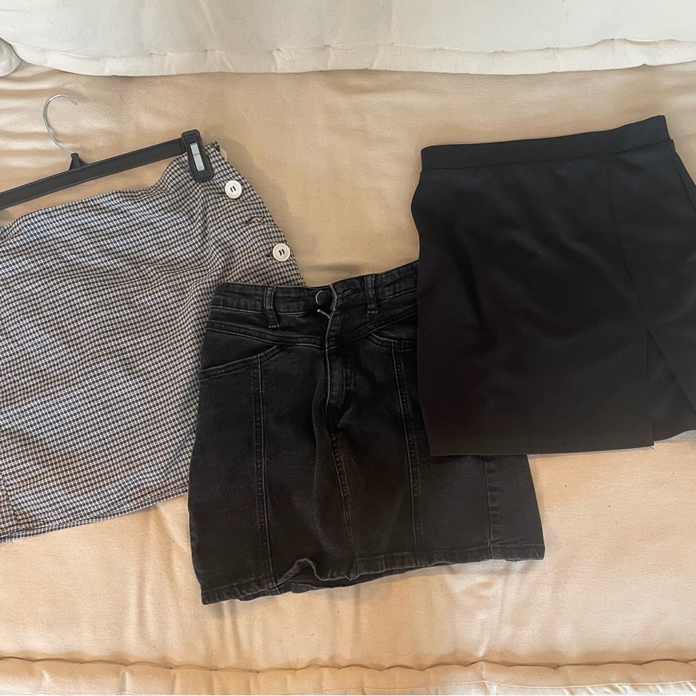 Set of 3 XS mini skirts (value bundle!)